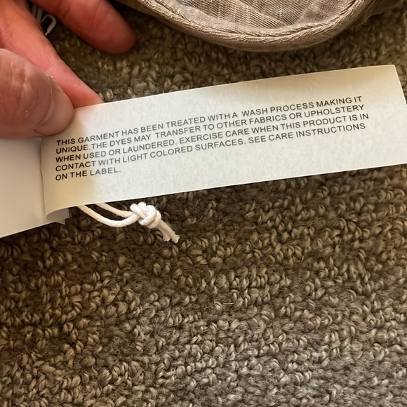 NWT Stateside Tan Pima Cotton Long sleeve Size XL - Picture 6 of 9